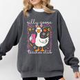 Silly Goose Teacher Club Animal Lover Groovy Teacher Comfort Colors Sweatshirt Pepper Silly Goose Teacher Club Animal Lover Groovy Teacher Comfort Colors Sweatshirt Pepper