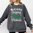 Sleighing Math Problem Xmas In Math Teacher Christmas Men Women Comfort Colors Sweatshirt Pepper Sleighing Math Problem Xmas In Math Teacher Christmas Men Women Comfort Colors Sweatshirt Pepper