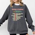 Social Studies Is Relevant History Teacher History Buff Comfort Colors Sweatshirt Pepper Social Studies Is Relevant History Teacher History Buff Comfort Colors Sweatshirt Pepper