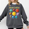 Solar System Cute Face Planets Space Science Teacher School Comfort Colors Sweatshirt Pepper Solar System Cute Face Planets Space Science Teacher School Comfort Colors Sweatshirt Pepper