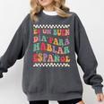 Spanish Teacher Maestra Hablar EspañOl Bilingual Teacher Comfort Colors Sweatshirt Pepper Spanish Teacher Maestra Hablar EspañOl Bilingual Teacher Comfort Colors Sweatshirt Pepper
