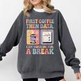 Special Education First Coffee Then Data Retro SPED Teacher Comfort Colors Sweatshirt Pepper Special Education First Coffee Then Data Retro SPED Teacher Comfort Colors Sweatshirt Pepper
