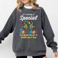 Special Teacher To Hear Child Cant Say Autism Awareness Sped Comfort Colors Sweatshirt Pepper Special Teacher To Hear Child Cant Say Autism Awareness Sped Comfort Colors Sweatshirt Pepper