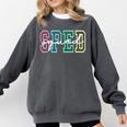 SPED Squad Team SPED Teacher Special Education Teacher Comfort Colors Sweatshirt Pepper SPED Squad Team SPED Teacher Special Education Teacher Comfort Colors Sweatshirt Pepper