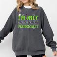 Only Spooky Periodically Halloween Chemistry Teacher Men Women Comfort Colors Sweatshirt Pepper