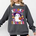 Spooky Teacher Halloween Cute Halloween Teacher Ghost Comfort Colors Sweatshirt Pepper Spooky Teacher Halloween Cute Halloween Teacher Ghost Comfort Colors Sweatshirt Pepper