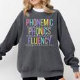 Spring Easter Reading Teacher Science Of Reading Comfort Colors Sweatshirt Pepper Spring Easter Reading Teacher Science Of Reading Comfort Colors Sweatshirt Pepper