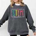 STEM Teacher Science Appreciation Women Back To School Comfort Colors Sweatshirt Pepper STEM Teacher Science Appreciation Women Back To School Comfort Colors Sweatshirt Pepper