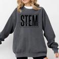 Stem Teacher Science Technology Engineering Math Teachers Comfort Colors Sweatshirt Pepper Stem Teacher Science Technology Engineering Math Teachers Comfort Colors Sweatshirt Pepper
