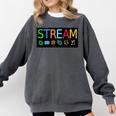 Stream Technology Robotics Shirt For Teachers And Students Premium Tri-Blend Comfort Colors Sweatshirt Pepper Stream Technology Robotics Shirt For Teachers And Students Premium Tri-Blend Comfort Colors Sweatshirt Pepper