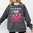 Our Students Are One In A Melon Teacher Watermelon Summer Comfort Colors Sweatshirt Pepper