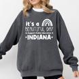 Support Public Education Teacher Red For Ed Indiana Comfort Colors Sweatshirt Pepper Support Public Education Teacher Red For Ed Indiana Comfort Colors Sweatshirt Pepper