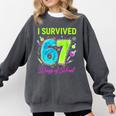 I Survived 67 Days Of School 67 Meme Science Teacher Comfort Colors Sweatshirt Pepper I Survived 67 Days Of School 67 Meme Science Teacher Comfort Colors Sweatshirt Pepper