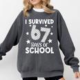 I Survived 67 Days Of School Teachers Students Comfort Colors Sweatshirt Pepper I Survived 67 Days Of School Teachers Students Comfort Colors Sweatshirt Pepper