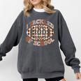 I Tackled 100 Days Of School Football Boys Girls Teachers Comfort Colors Sweatshirt Pepper I Tackled 100 Days Of School Football Boys Girls Teachers Comfort Colors Sweatshirt Pepper
