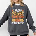 I Teach The Cutest Pumpkins Tshirt Halloween Teacher Comfort Colors Sweatshirt Pepper I Teach The Cutest Pumpkins Tshirt Halloween Teacher Comfort Colors Sweatshirt Pepper