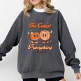 I Teach The Cutest Pumpkins In The Patch Retro Teacher Fall Comfort Colors Sweatshirt Pepper I Teach The Cutest Pumpkins In The Patch Retro Teacher Fall Comfort Colors Sweatshirt Pepper