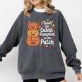 i Teach The Cutest Pumpkins In The Patch Teacher Halloween Comfort Colors Sweatshirt Pepper i Teach The Cutest Pumpkins In The Patch Teacher Halloween Comfort Colors Sweatshirt Pepper