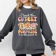 I Teach The Cutest Pumpkins In The Patch Teacher Retro Comfort Colors Sweatshirt Pepper I Teach The Cutest Pumpkins In The Patch Teacher Retro Comfort Colors Sweatshirt Pepper