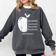 Teacher Empower Student Teacher Protest Supporter Red For Ed Comfort Colors Sweatshirt Pepper Teacher Empower Student Teacher Protest Supporter Red For Ed Comfort Colors Sweatshirt Pepper