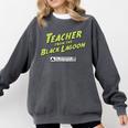 Teacher Halloween Tshirt Teacher From The Lagoon Men Women Comfort Colors Sweatshirt Pepper