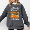 Teacher Halloween Pre-K Teacher Kindergarten Cutest Pumpkins Comfort Colors Sweatshirt Pepper Teacher Halloween Pre-K Teacher Kindergarten Cutest Pumpkins Comfort Colors Sweatshirt Pepper