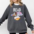 Teacher Library Read Book Club Piggie Elephant Pigeons Men Women Kids Comfort Colors Sweatshirt Pepper Teacher Library Read Book Club Piggie Elephant Pigeons Men Women Kids Comfort Colors Sweatshirt Pepper
