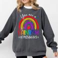 Teacher You Are a Rainbow Of Possibilities Funny Comfort Colors Sweatshirt Pepper