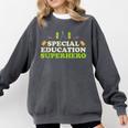 Teacher Superhero Student Educator Special Education Comfort Colors Sweatshirt Pepper Teacher Superhero Student Educator Special Education Comfort Colors Sweatshirt Pepper