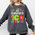 My Teacher Survived 100 Days Of Me 100 Days Of School Comfort Colors Sweatshirt Pepper My Teacher Survived 100 Days Of Me 100 Days Of School Comfort Colors Sweatshirt Pepper