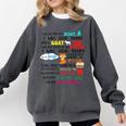Teacher I Will Read Book On Boat Kids Women Bookworm Comfort Colors Sweatshirt Pepper Teacher I Will Read Book On Boat Kids Women Bookworm Comfort Colors Sweatshirt Pepper