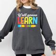 Teacher Y'All Gonna Learn Today First Day Of School Comfort Colors Sweatshirt Pepper Teacher Y'All Gonna Learn Today First Day Of School Comfort Colors Sweatshirt Pepper