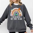 Teacher Of The Year Best Teacher Ever Men Women Comfort Colors Sweatshirt Pepper Teacher Of The Year Best Teacher Ever Men Women Comfort Colors Sweatshirt Pepper