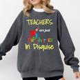 Teachers Are Superheroes First Day School T-Shirt Comfort Colors Sweatshirt Pepper