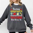 Teaching Assistant Because Teachers Need Heroes Too Cute Comfort Colors Sweatshirt Pepper Teaching Assistant Because Teachers Need Heroes Too Cute Comfort Colors Sweatshirt Pepper