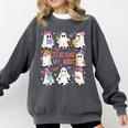 Teaching My Boos Teacher Cute Ghost Groovy Teacher Halloween Comfort Colors Sweatshirt Pepper Teaching My Boos Teacher Cute Ghost Groovy Teacher Halloween Comfort Colors Sweatshirt Pepper