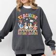 Teaching Future Leaders Teacher Back To School Cute Goose Comfort Colors Sweatshirt Pepper Teaching Future Leaders Teacher Back To School Cute Goose Comfort Colors Sweatshirt Pepper