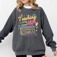 Teaching Is My Jam Groovy Retro Teacher Back To School Comfort Colors Sweatshirt Pepper Teaching Is My Jam Groovy Retro Teacher Back To School Comfort Colors Sweatshirt Pepper