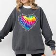 Teaching Is a Work Of Heart Tie Dye Hippie For Teacher For Men Women Girls Kids Comfort Colors Sweatshirt Pepper Teaching Is a Work Of Heart Tie Dye Hippie For Teacher For Men Women Girls Kids Comfort Colors Sweatshirt Pepper