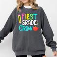 Team 1st Grade Crew Back To School 1st Grade Teacher Kids Comfort Colors Sweatshirt Pepper Team 1st Grade Crew Back To School 1st Grade Teacher Kids Comfort Colors Sweatshirt Pepper