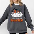 Team 5th Grade Boo Crew Halloween Teacher Student Costume Comfort Colors Sweatshirt Pepper Team 5th Grade Boo Crew Halloween Teacher Student Costume Comfort Colors Sweatshirt Pepper