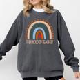 Technology Teacher Rainbow Appreciation Day Back To School For Men Women Comfort Colors Sweatshirt Pepper