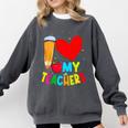Teens Graduation I Heart My Teachers I Love My Teachers Comfort Colors Sweatshirt Pepper Teens Graduation I Heart My Teachers I Love My Teachers Comfort Colors Sweatshirt Pepper