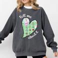 Tell Me About It Speech Pathology Aac Sped Teacher Comfort Colors Sweatshirt Pepper Tell Me About It Speech Pathology Aac Sped Teacher Comfort Colors Sweatshirt Pepper