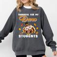 Thankful For My Dance Students Thanksgiving Turkey Teacher For Men Women Girls Kids Comfort Colors Sweatshirt Pepper Thankful For My Dance Students Thanksgiving Turkey Teacher For Men Women Girls Kids Comfort Colors Sweatshirt Pepper