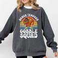 Thanksgiving Dance Teacher Gobble Squad Turkey Comfort Colors Sweatshirt Pepper Thanksgiving Dance Teacher Gobble Squad Turkey Comfort Colors Sweatshirt Pepper