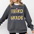 Third Grade Dream Team Back To School 3rd Grade Teacher Comfort Colors Sweatshirt Pepper