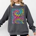 Tie Dye 2nd Grade Typography Team Second Grade Teacher Comfort Colors Sweatshirt Pepper Tie Dye 2nd Grade Typography Team Second Grade Teacher Comfort Colors Sweatshirt Pepper
