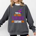 Tired Teacher Costume For Halloween Teachers Comfort Colors Sweatshirt Pepper