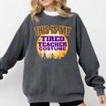This Is My Tired Teacher Costume Halloween Teachers Comfort Colors Sweatshirt Pepper This Is My Tired Teacher Costume Halloween Teachers Comfort Colors Sweatshirt Pepper